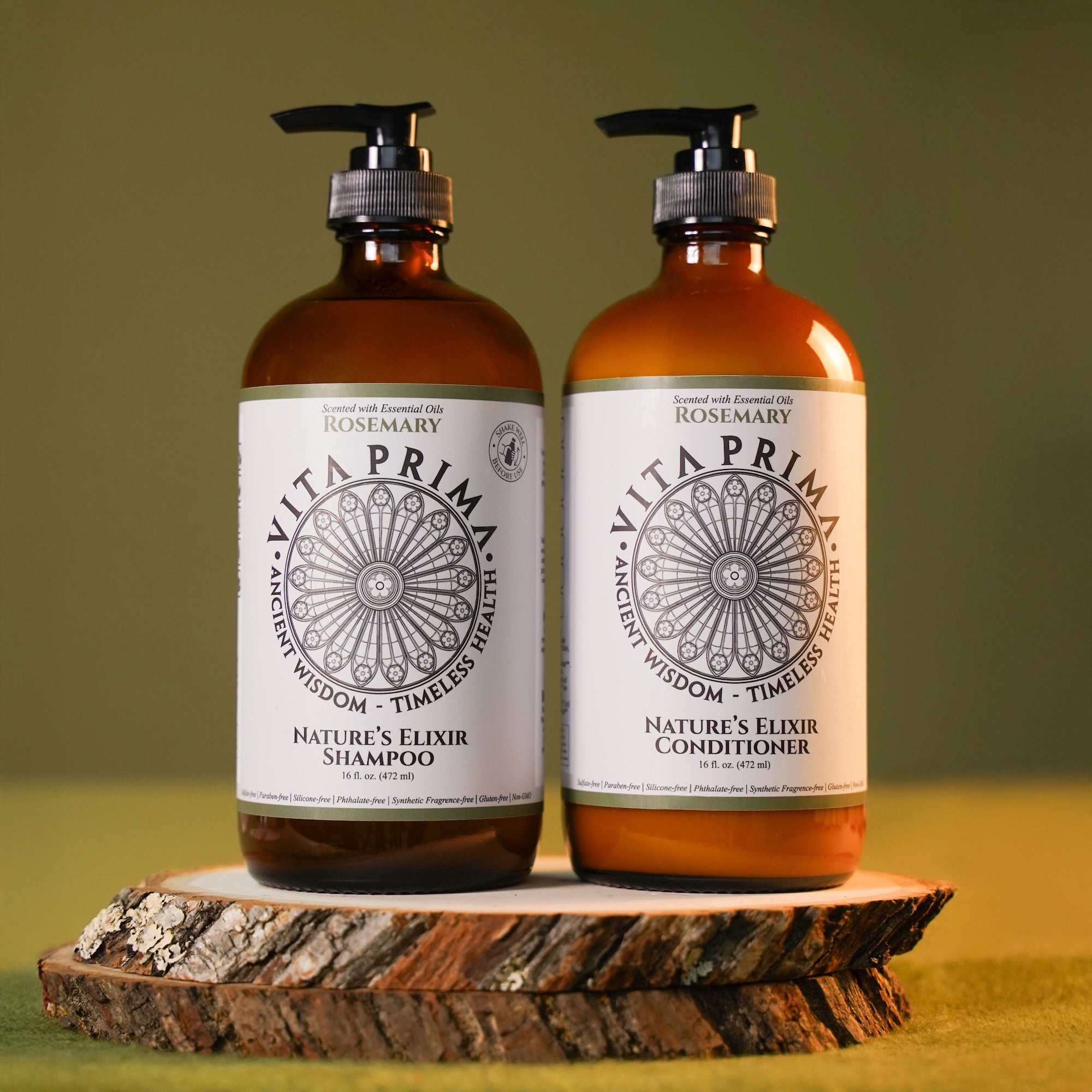 Nature's Elixir Shampoo and Conditioner Combo