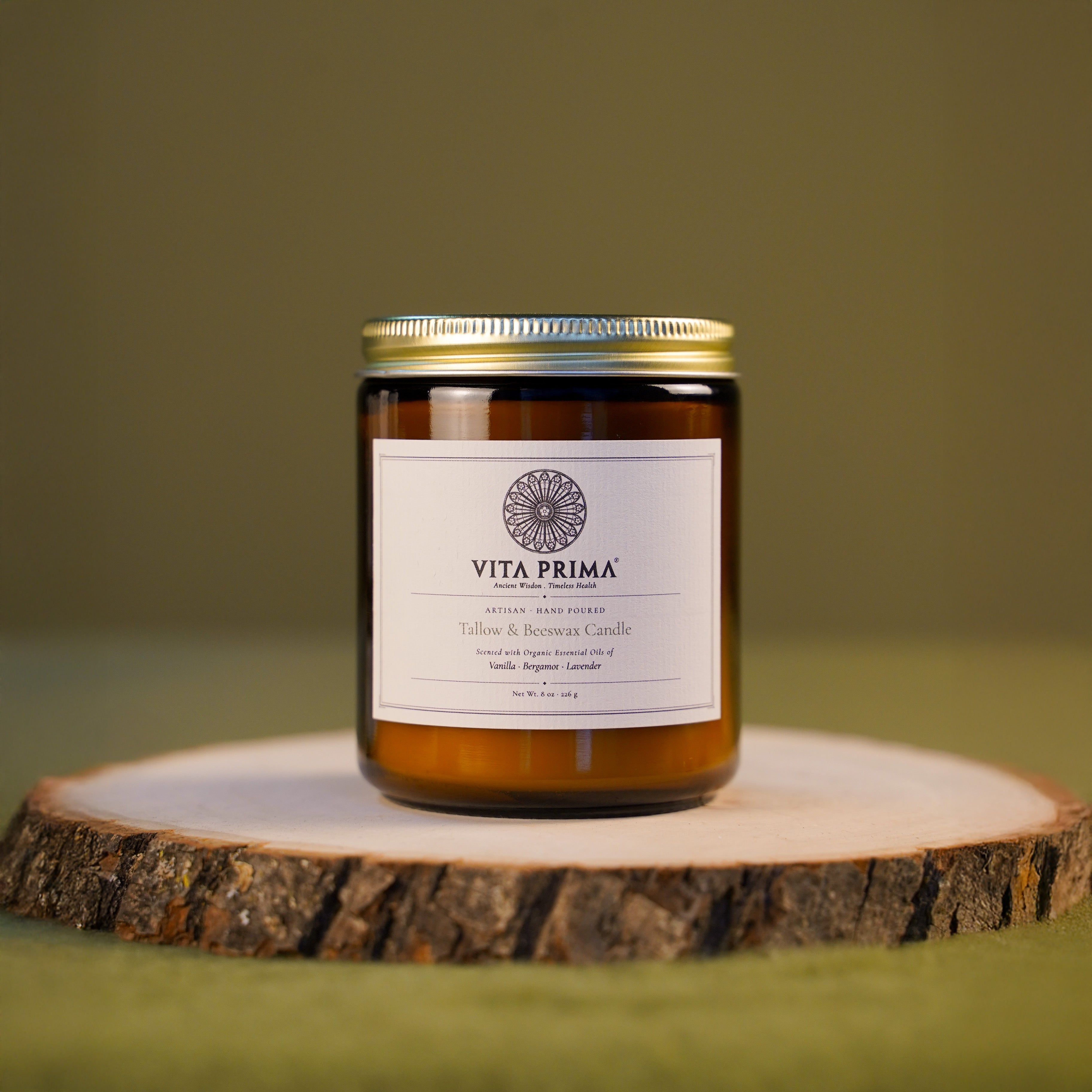 Tallow & Beeswax Candle