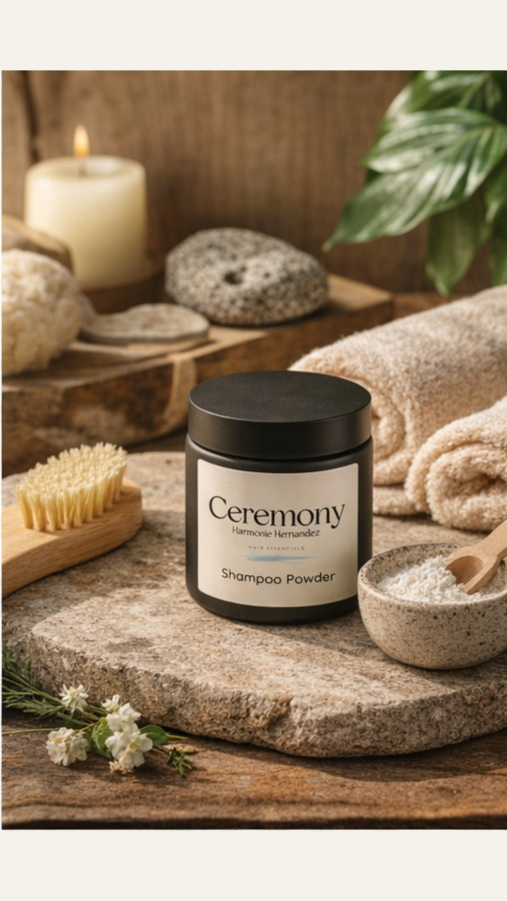 Ceremony Organic Shampoo Powder